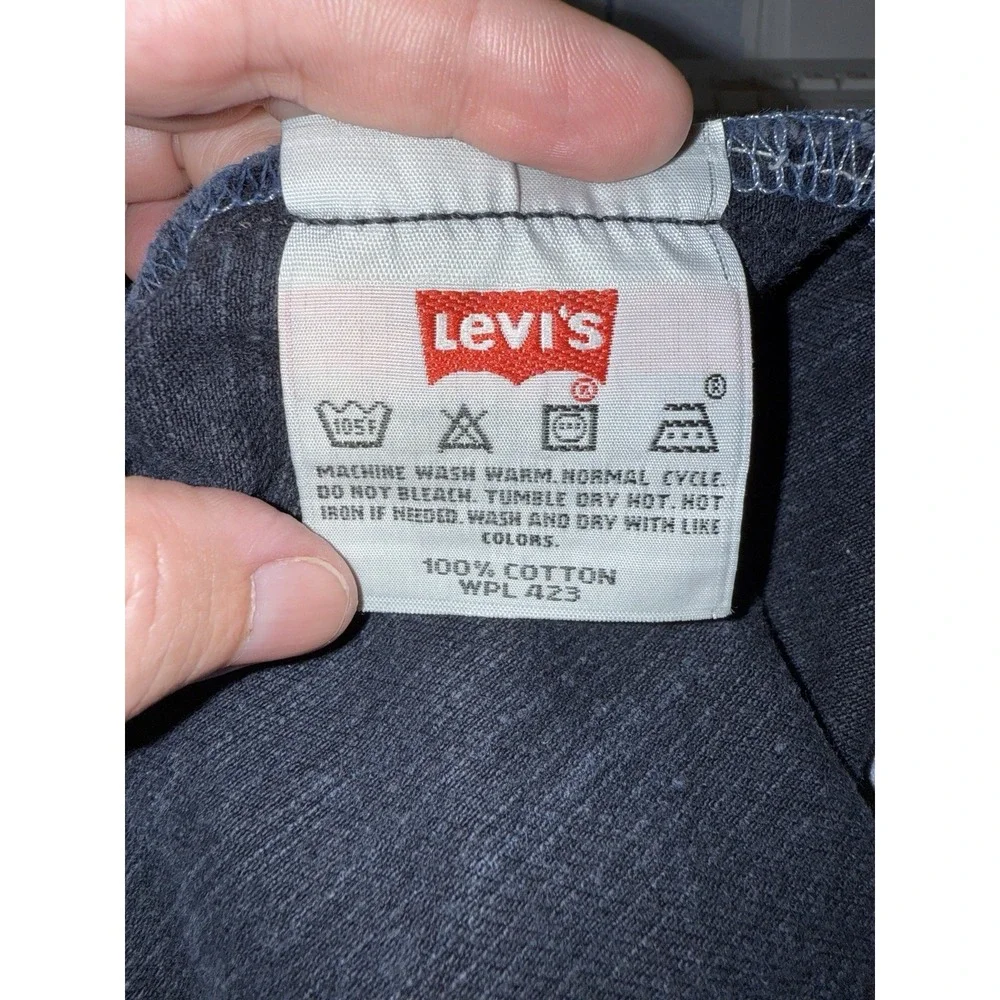 Vintage Levis 501 XX Jeans Mens 33x34 Blue Button Fly Workwear Grunge Skater Y2K